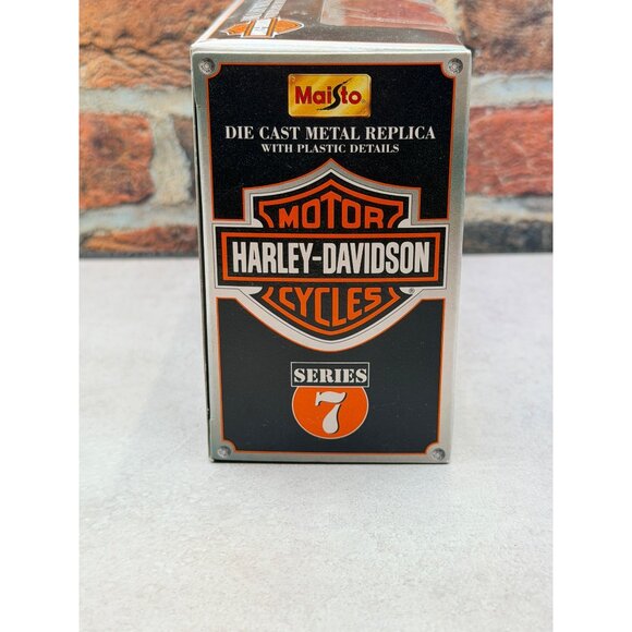 Harley Davidson Alabama State Trooper Motorcycle Die Cast Metal Replica 1:18 - Picture 3 of 3